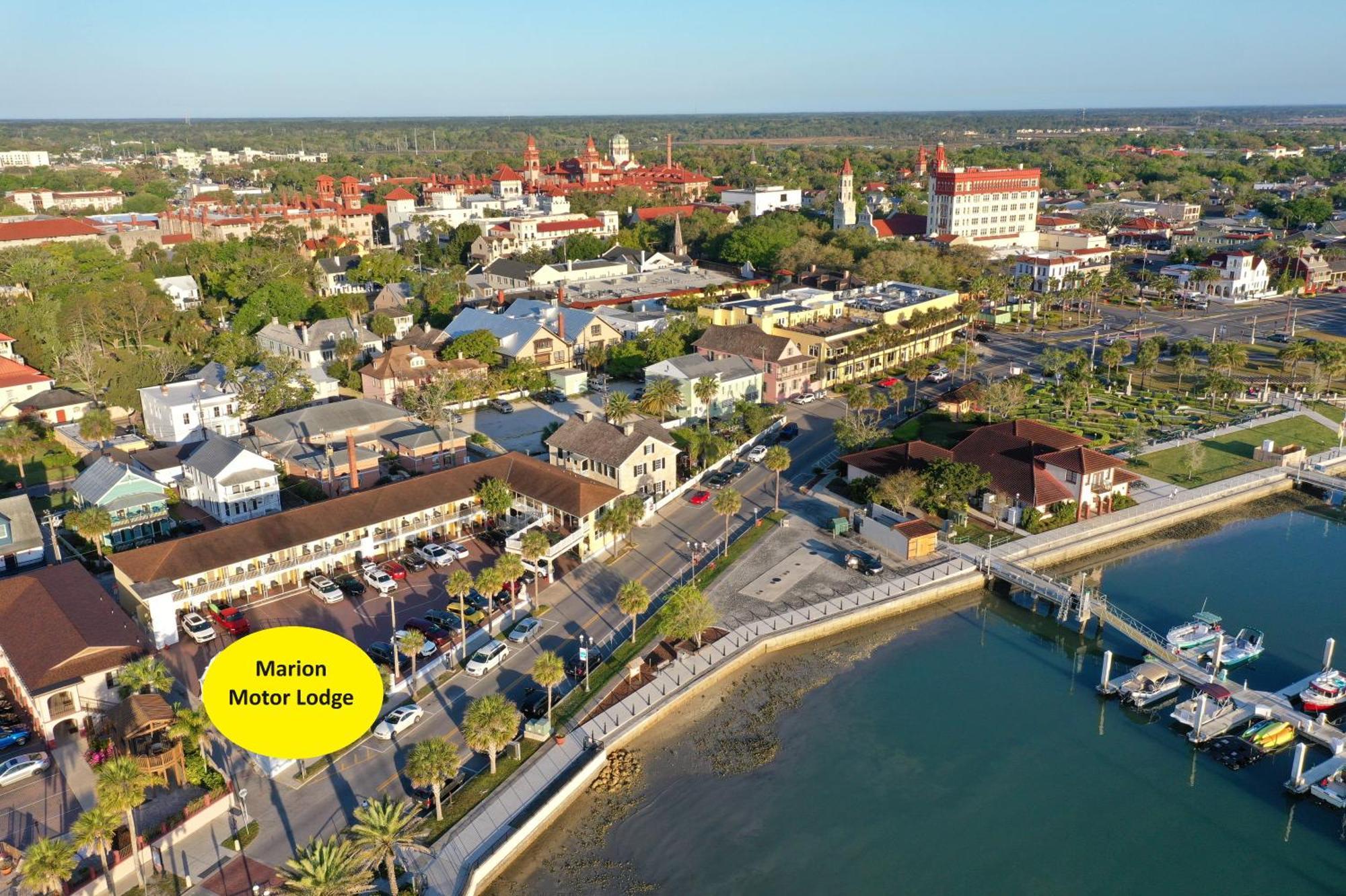 Historic Waterfront Marion Motor Lodge In Downtown St Augustine St. Augustine Esterno foto